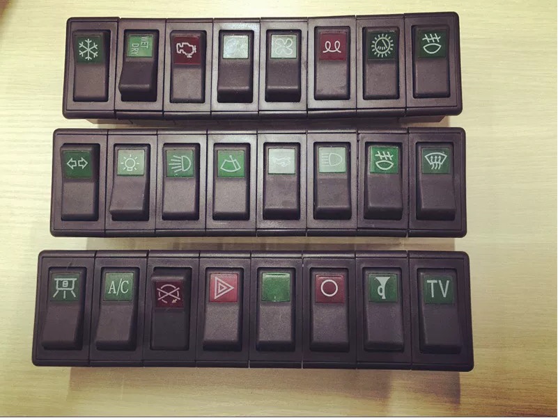 金龙宇通金旅中通翘板开关